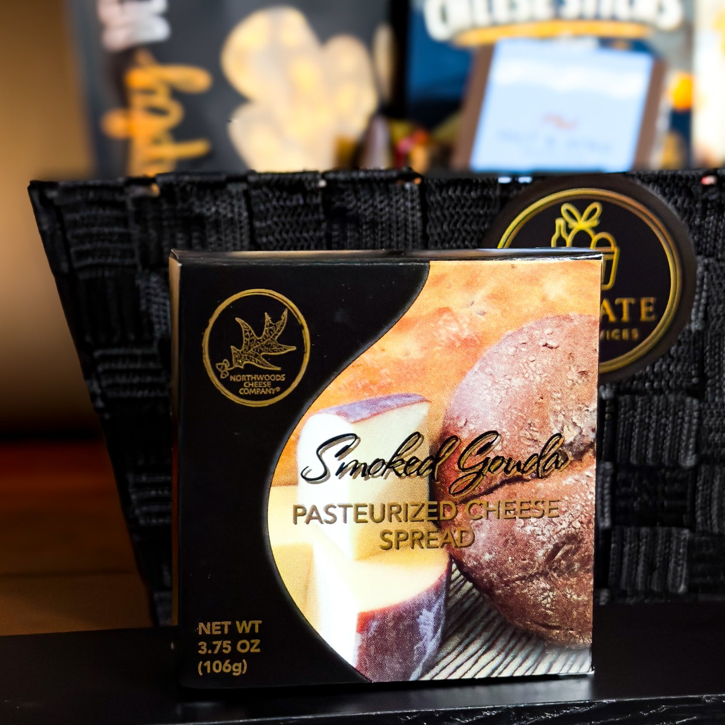 Box of Smoked Gouda Cheese Spread