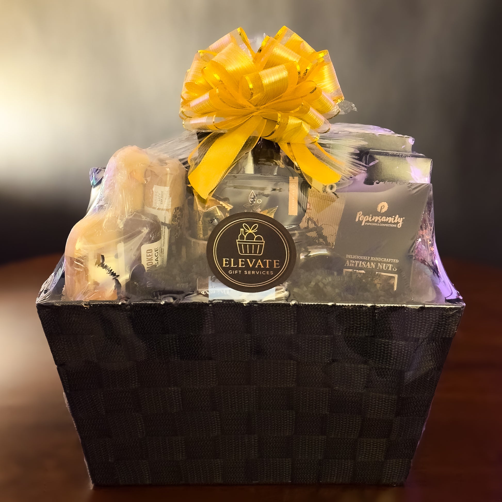 Thank You Basket Wrapped